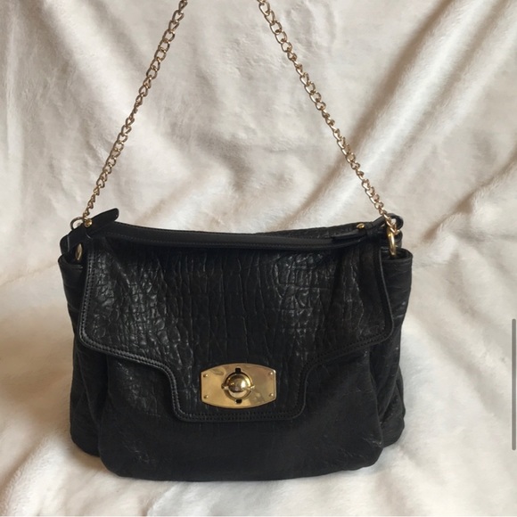 Furla Guggenheim Croc-Embossed Shoulder Bag, Crossbody, Handbag, Clutch - Picture 11 of 13